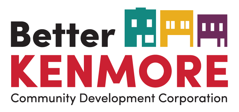 Better Kenmore Community Development Corporation logo with colorful building shapes above the name.
